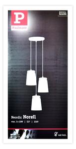 Paulmann 79627 - Lustră pe cablu NORELL 3xE27/20W/230V
