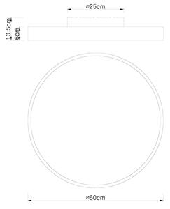 Globo 41744-48S - LED Plafonieră dimmabilă WISS LED/48W/230V + Telecomandă