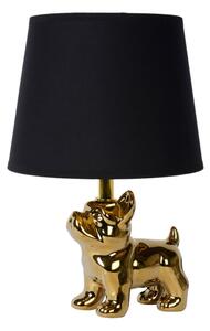 Lucide 13533/81/10 - Lampă de masă WINSTON 1xE14/40W/230V auriu/negru