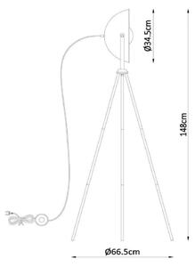Lucide 05730/01/30 - Lampadar ALVARO 1xE27/40W/230V