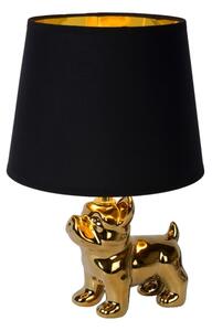 Lucide 13533/81/10 - Lampă de masă WINSTON 1xE14/40W/230V auriu/negru
