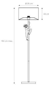 Lucide 10702/81/30 - Lampadar CHIMP 1xE27/60W/230V 150cm
