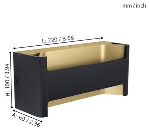 Eglo 98545 - Aplică perete LED FELONICHE LED/10W/230V