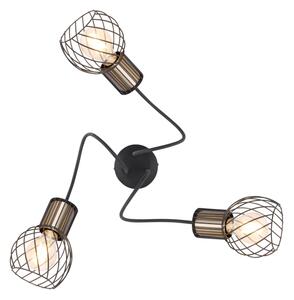 Globo 54013-3 - Lustră aplicată ARGUSTO 3xE27/40W/230V