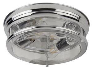 Searchlight - Plafonieră EDINBURGH I 2xE27/40W/230V crom