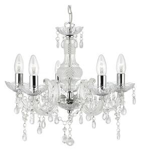 Searchlight - Lustră pe lanț MARIE 5xE14/40W/230V
