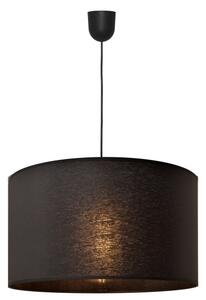 Lustră pe cablu ALBA 1xE27/15W/230V d. 45 cm neagră
