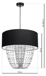 Lustră pe cablu ALMERIA 1xE27/60W/230V