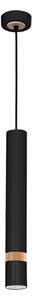 Lustră pe cablu JOKER BLACK WOOD 1xGU10/8W/230V