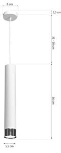 Lustră pe cablu DANI 1xGU10/8W/230V