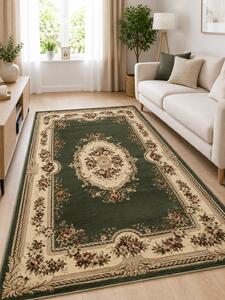 Covor Sufragerie, Model Lotos 575 310, Verde, 1800 gr mp Verde, 60x110