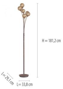 Paul Neuhaus 398-48 - Lampadar GRETA 6xG9/40W/230V