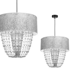 Lustră pe cablu ALMERIA 1xE27/60W/230V