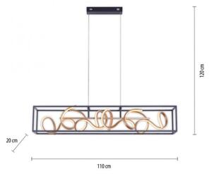 Paul Neuhaus 2416-18 - LED Lustră dimmabilă pe cablu SELINA 4xLED/10,2W/230V