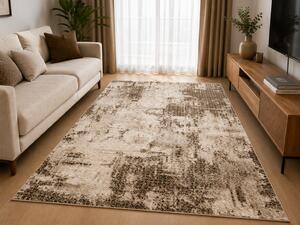 Covor Sufragerie Dormitor, Model Cappuccino 16115 12, Bej 60x110