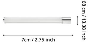 Aplică LED pentru oglindă de baie Eglo 99339 TRAGACETE LED/15W/230V IP44