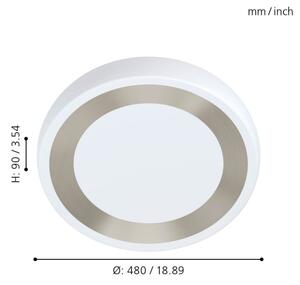 Eglo 99108 - Plafonieră LED RUIDERA LED/22W/230V