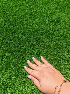 Gazon Artificial Sri Lanka, Fir 20 mm, Verde, pentru Grădină, Curte, Terasă și Piscină 1 metru, 2 metri