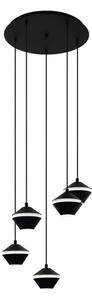 Eglo 98683 - Candelabru LED PERPIGO suspendat pe cablu, 5xGU10/5W/230V
