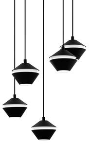 Eglo 98683 - Candelabru LED PERPIGO suspendat pe cablu, 5xGU10/5W/230V