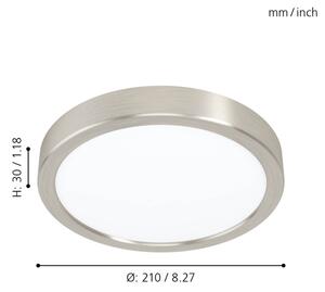 Eglo 99229 - Plafonieră LED FUEVA 5 LED/16,5W/230V