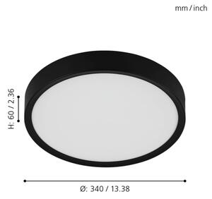 Eglo 98603 - Plafonieră LED MUSURITA LED/16,8W/230V
