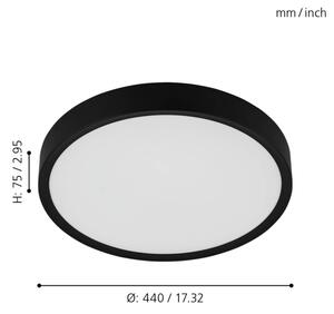 Eglo 98604 - Plafonieră LED MUSURITA LED/33,5W/230V