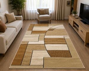 Covor Sufragerie Dormitor, Model Lotos 538 180, Bej 80x200