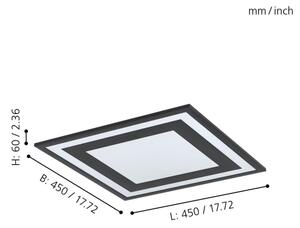Eglo 99038 - Plafonieră LED SAVATARILA LED/24W/230V