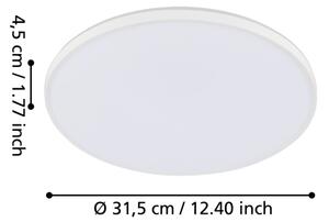 Eglo 99338 - Plafonieră LED CRESPILLO LED/18W/230V