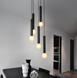 Eglo 98058 - Lustră pe cablu CORTENOVA 5xE27/60W/230V