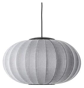Knit-Wit 57 Oval LED Lustră Pendul Silver - Made By Hand