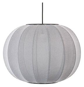 Knit-Wit 45 Round LED Lustră Pendul Silver - Made By Hand