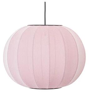 Knit-Wit 45 Round LED Lustră Pendul Light Roz - Made By Hand