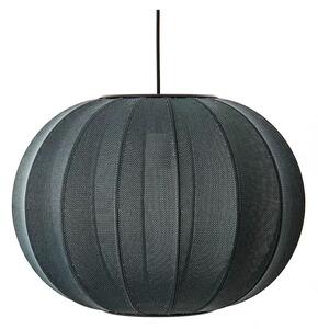 Knit-Wit 45 Round LED Lustră Pendul Black - Made By Hand