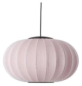 Knit-Wit 57 Oval LED Lustră Pendul Light Roz - Made By Hand