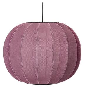 Knit-Wit 45 Round LED Lustră Pendul Burgundy - Made By Hand