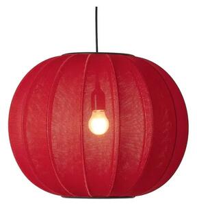 Knit-Wit 45 Round LED Lustră Pendul Maple Red - Made By Hand