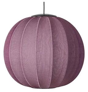 Knit-Wit 60 Round LED Lustră Pendul Burgundy - Made By Hand