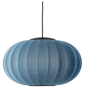Knit-Wit 57 Oval LED Lustră Pendul Blue Stone - Made By Hand