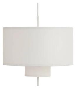 Margin Lustră Pendul Ø50 White Canvas - New Works