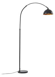 Tonka Lampadar Negru/Auriu - Lindby