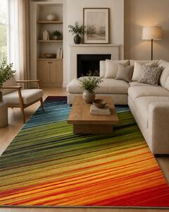 Covor Living Dormitor, Model 11009 130, Multicolor Multicolor, Dreptunghi, 80x150