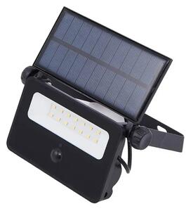 Rikard LED Celulă solară Aplică de Perete Negru - Lindby