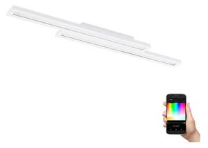 Plafonieră LED RGB dimabilă Eglo 99412 SALITERAS-C 2xLED/10W/230V