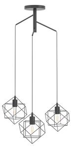 Eglo 43366 - Lustră pe cablu STRAITON 3xE27/60W/230V