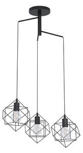Eglo 43366 - Lustră pe cablu STRAITON 3xE27/60W/230V