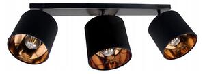 Lampă spot SOFIA 3xE27/60W/230V negru