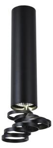 Lustră aplicată TUBA 1xGU10/50W/230V negru