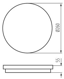 Corp de iluminat LED de exterior BENO LED/24W/230V 4000K alb IP54 Kanlux 33340